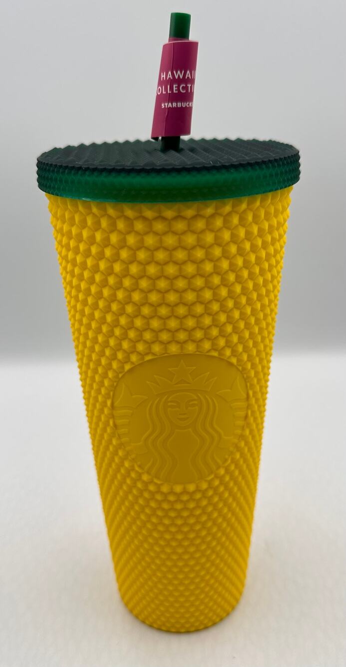 Starbucks Mermaid Siren Limited Edition Studded Pineapple Hawaii Venti Tumbler